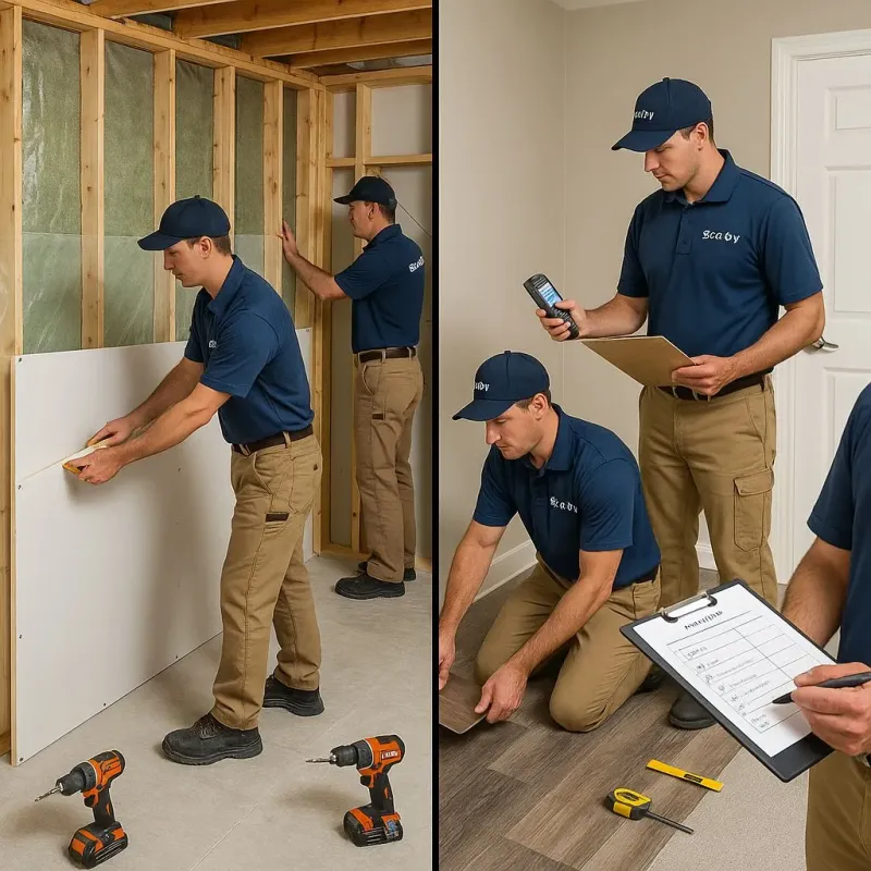 Repairs and Reconstruction process in Effingham, NH