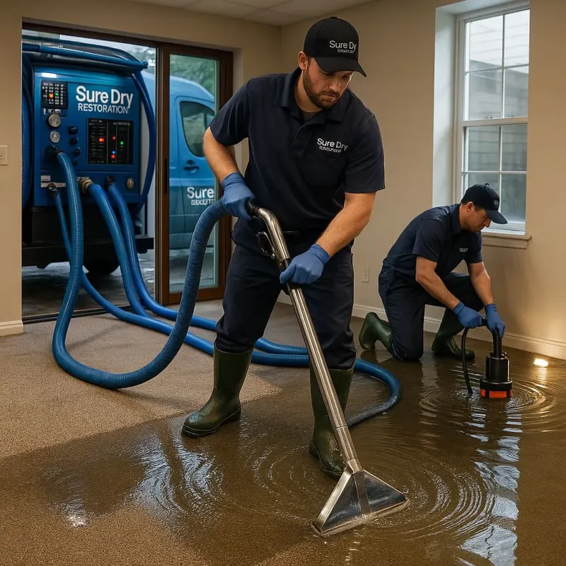 Water Extraction and Removal process in Effingham, NH